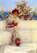 Alma Tadema The Year is at the Spring Sweden oil painting artist